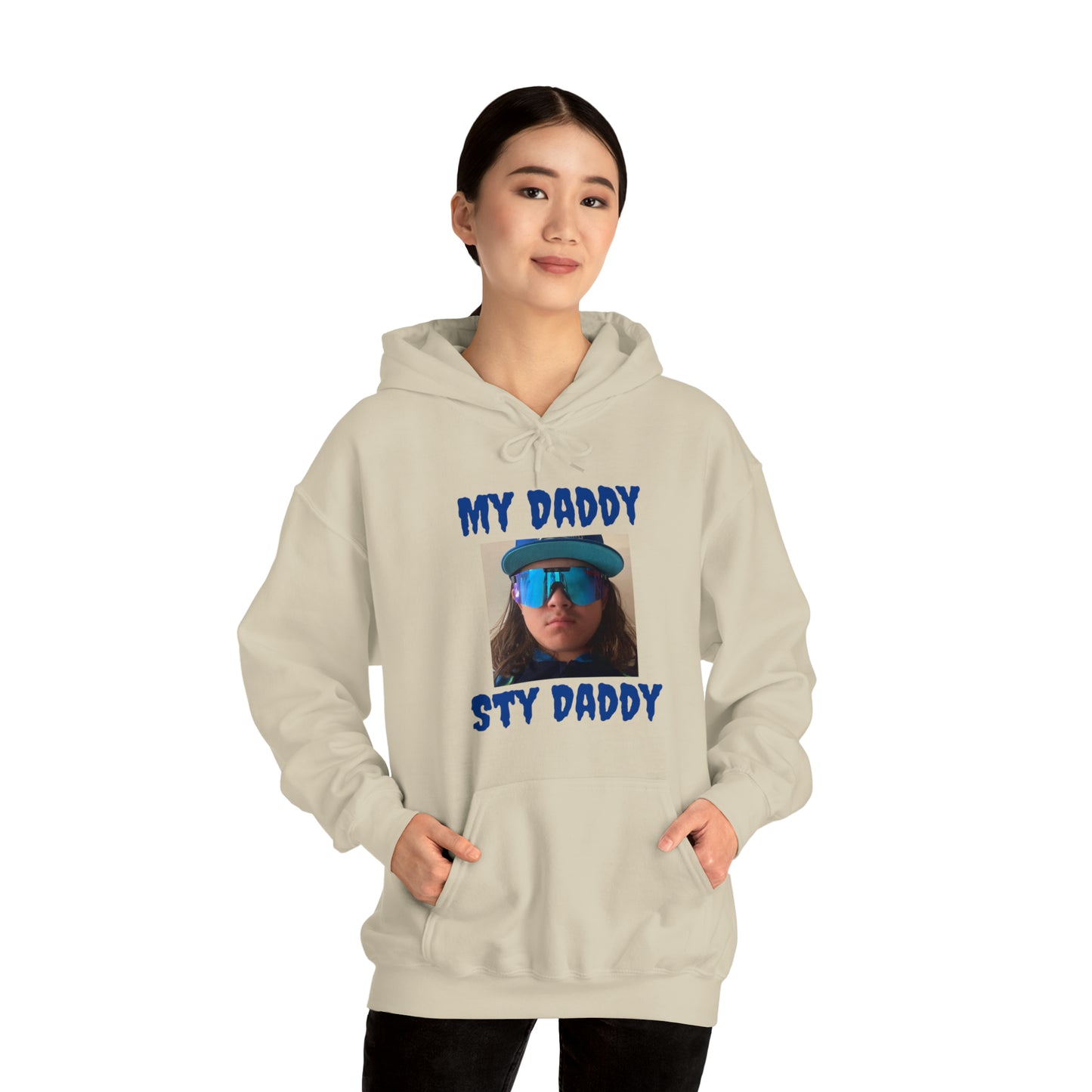 Creepster Text Sty Daddy Hoodie