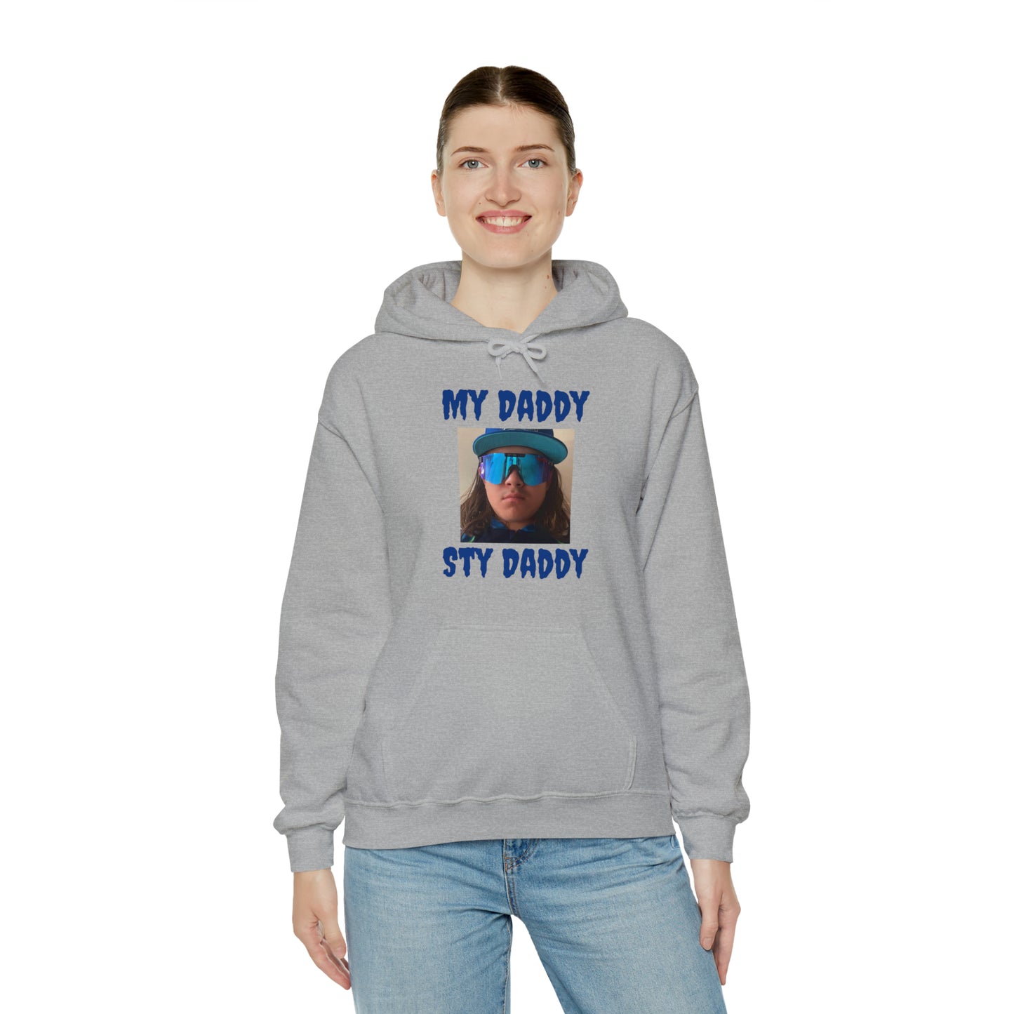 Creepster Text Sty Daddy Hoodie