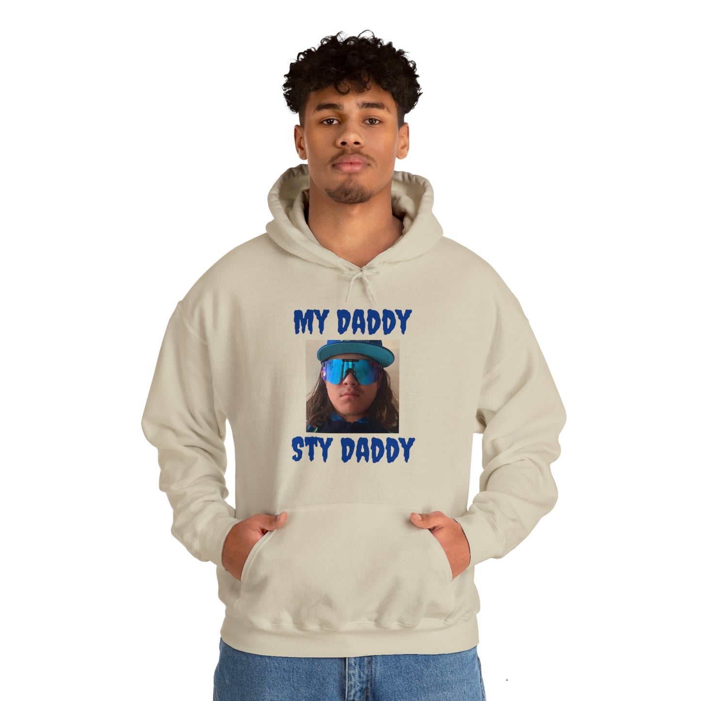 Creepster Text Sty Daddy Hoodie
