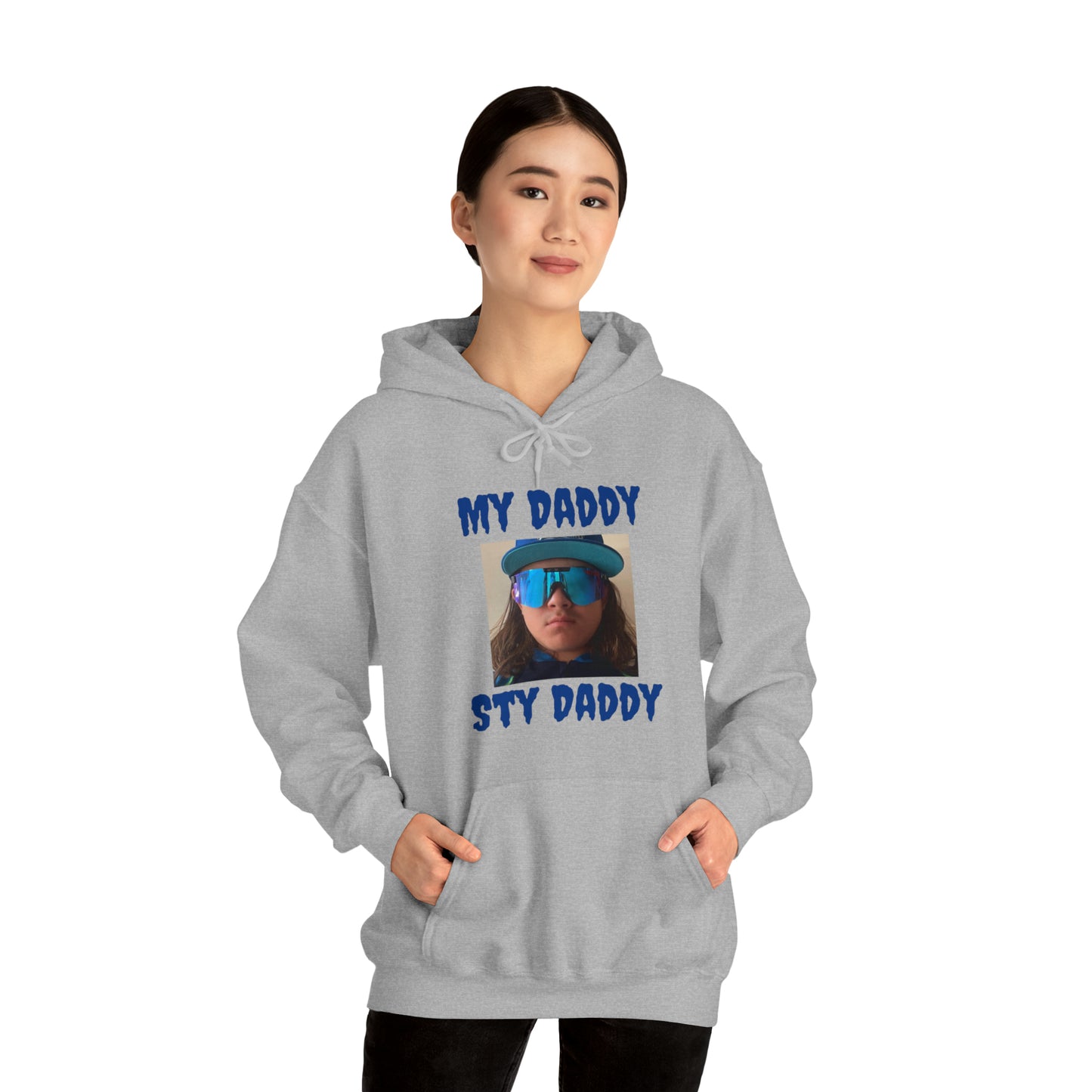 Creepster Text Sty Daddy Hoodie