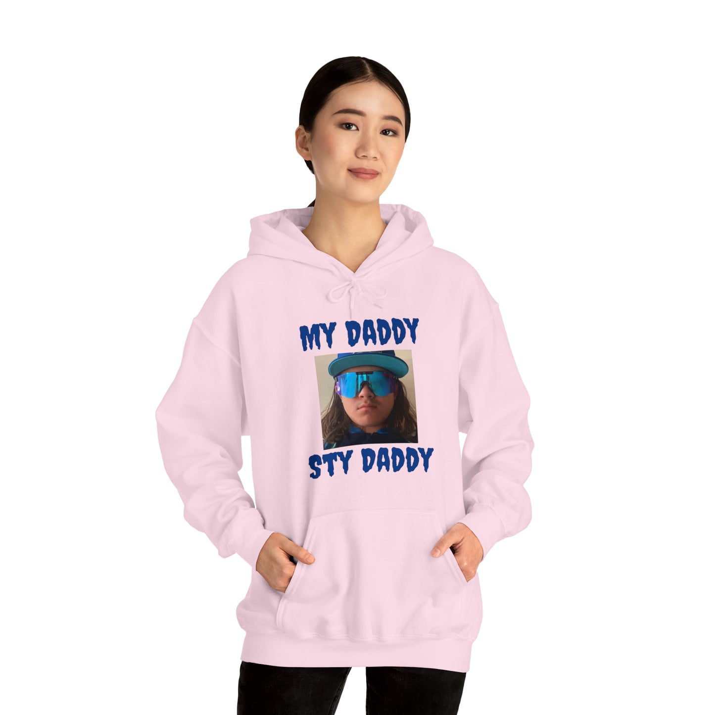 Creepster Text Sty Daddy Hoodie
