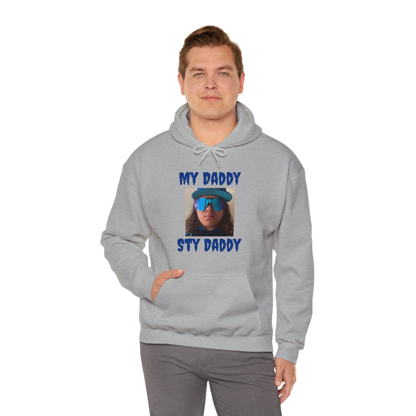 Creepster Text Sty Daddy Hoodie