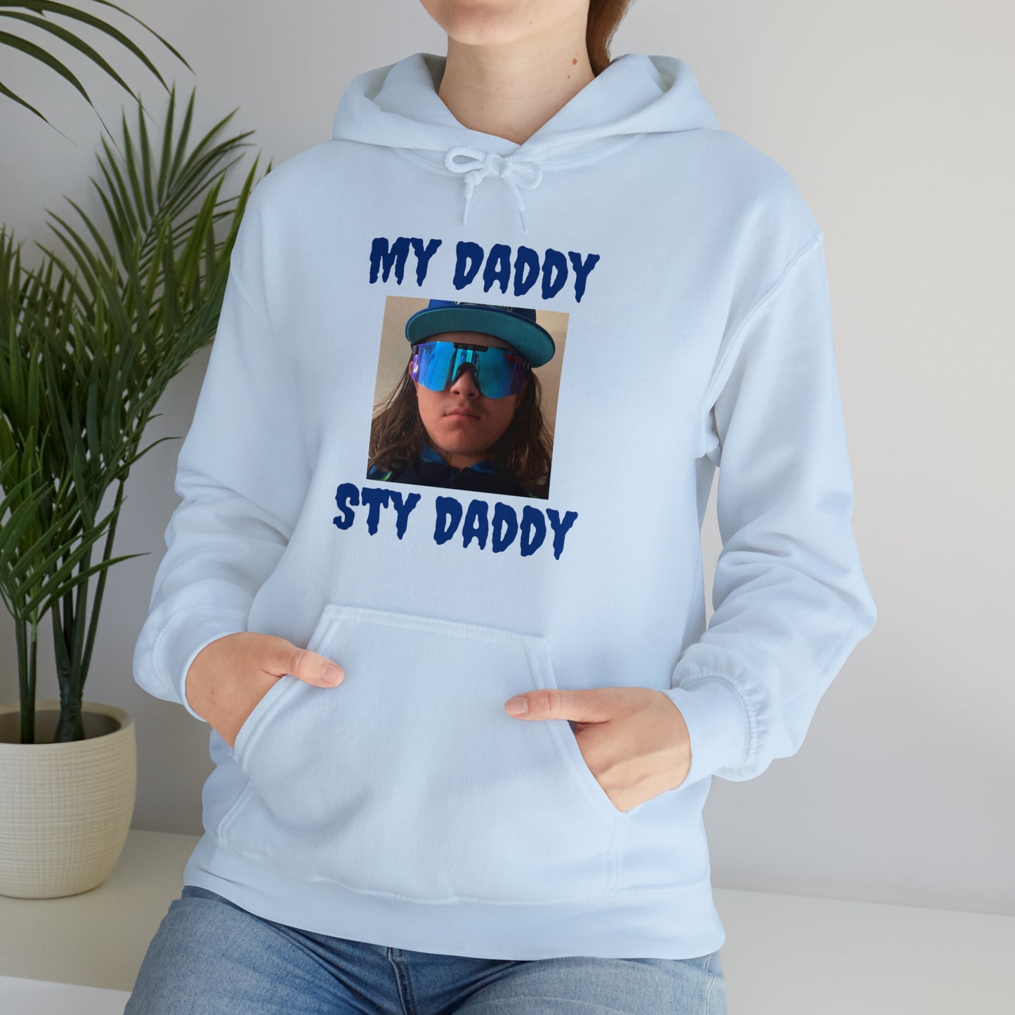 Creepster Text Sty Daddy Hoodie
