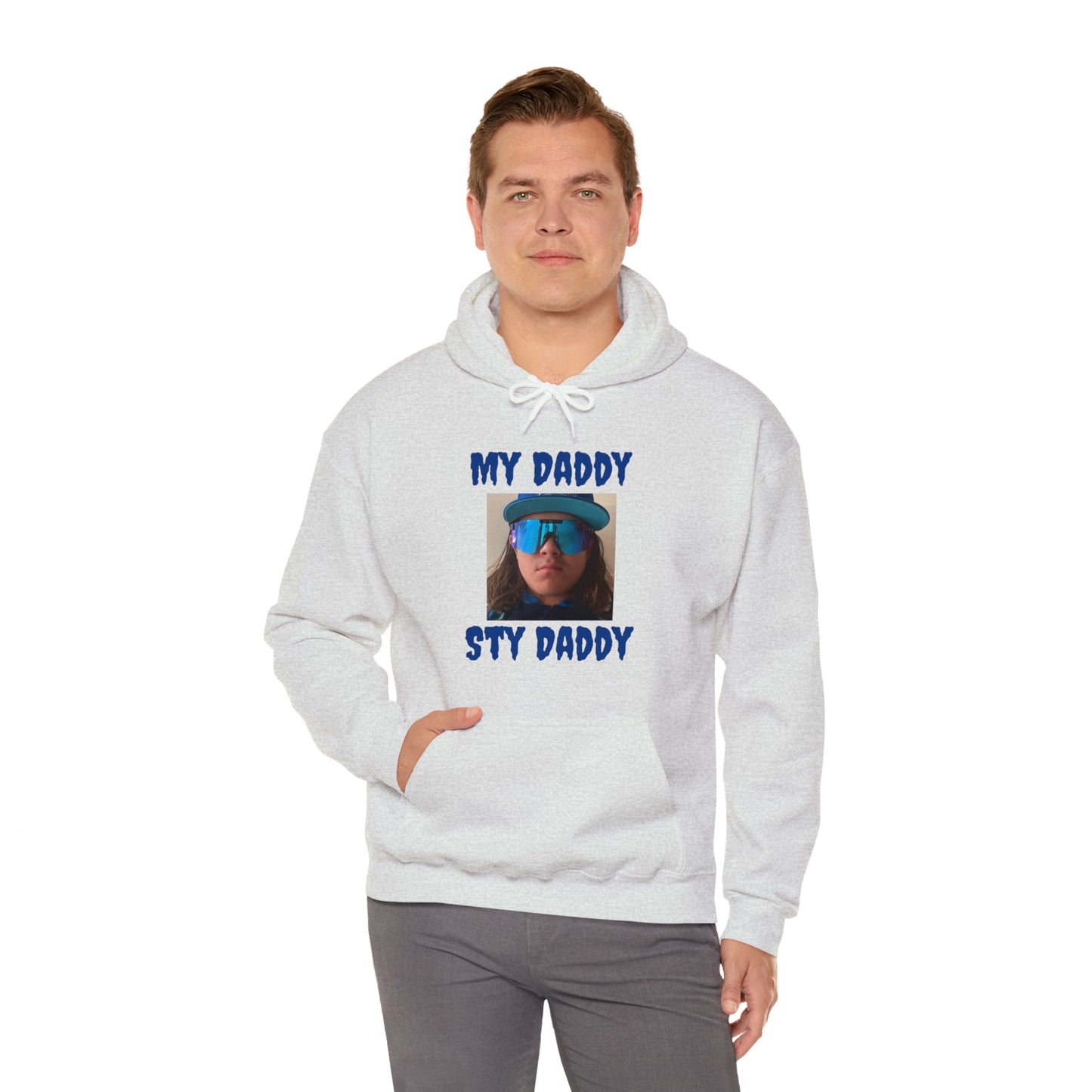 Creepster Text Sty Daddy Hoodie