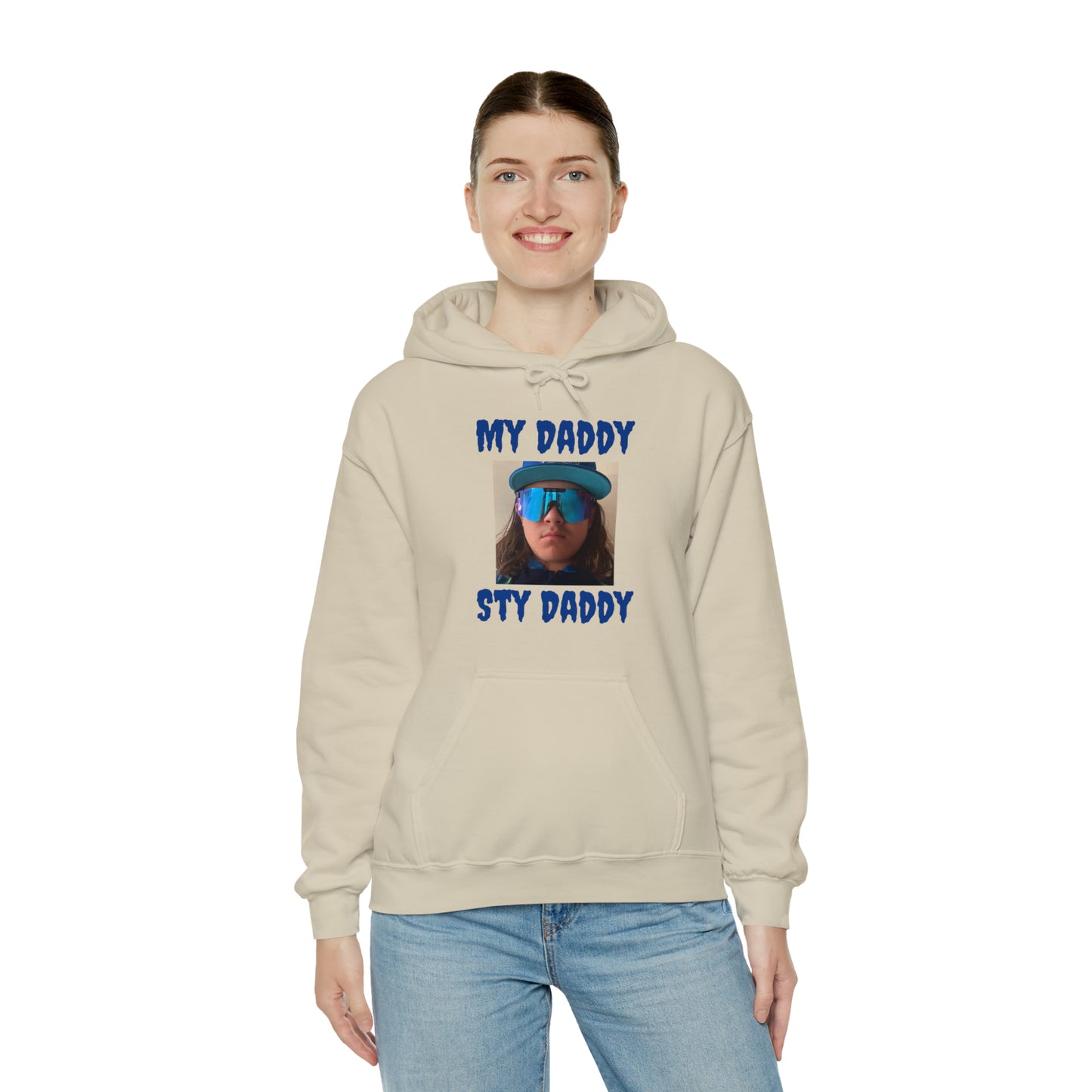Creepster Text Sty Daddy Hoodie