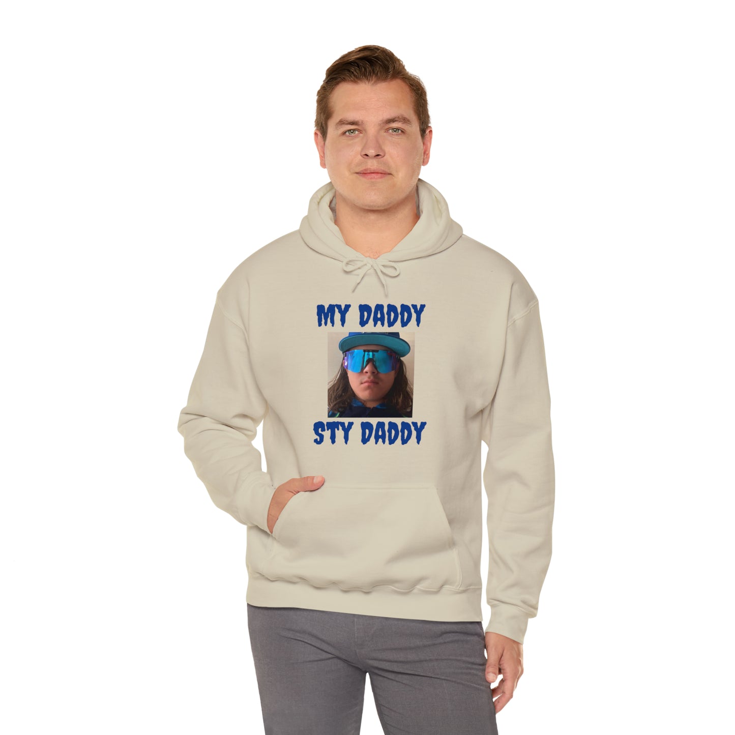 Creepster Text Sty Daddy Hoodie