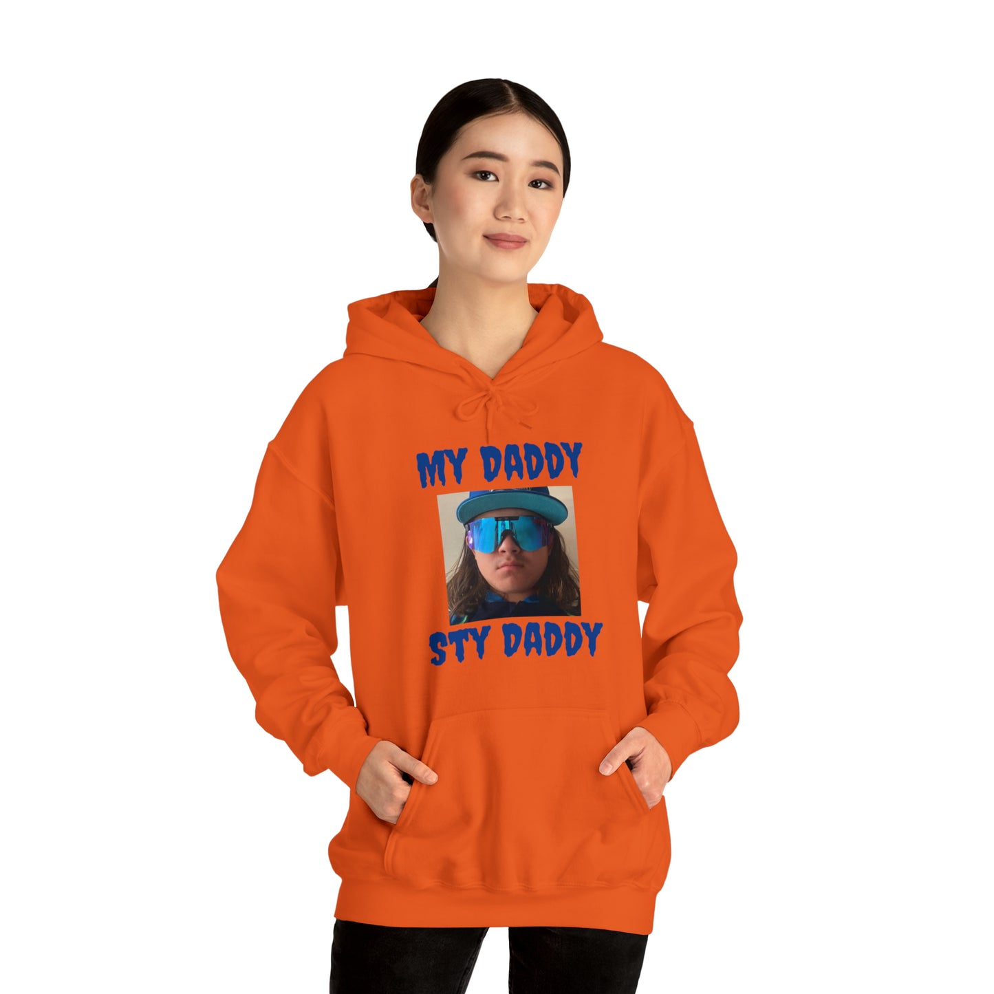 Creepster Text Sty Daddy Hoodie