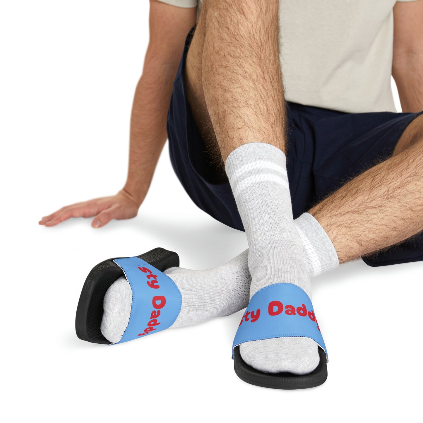 Men's PU Slide Sandals