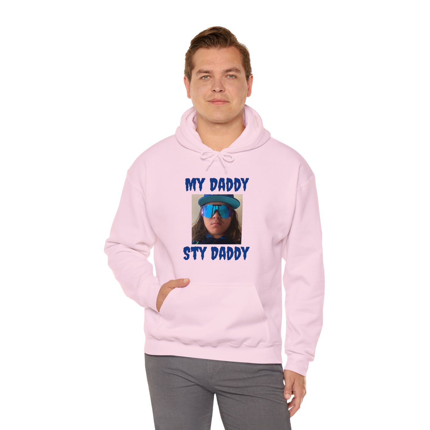 Creepster Text Sty Daddy Hoodie