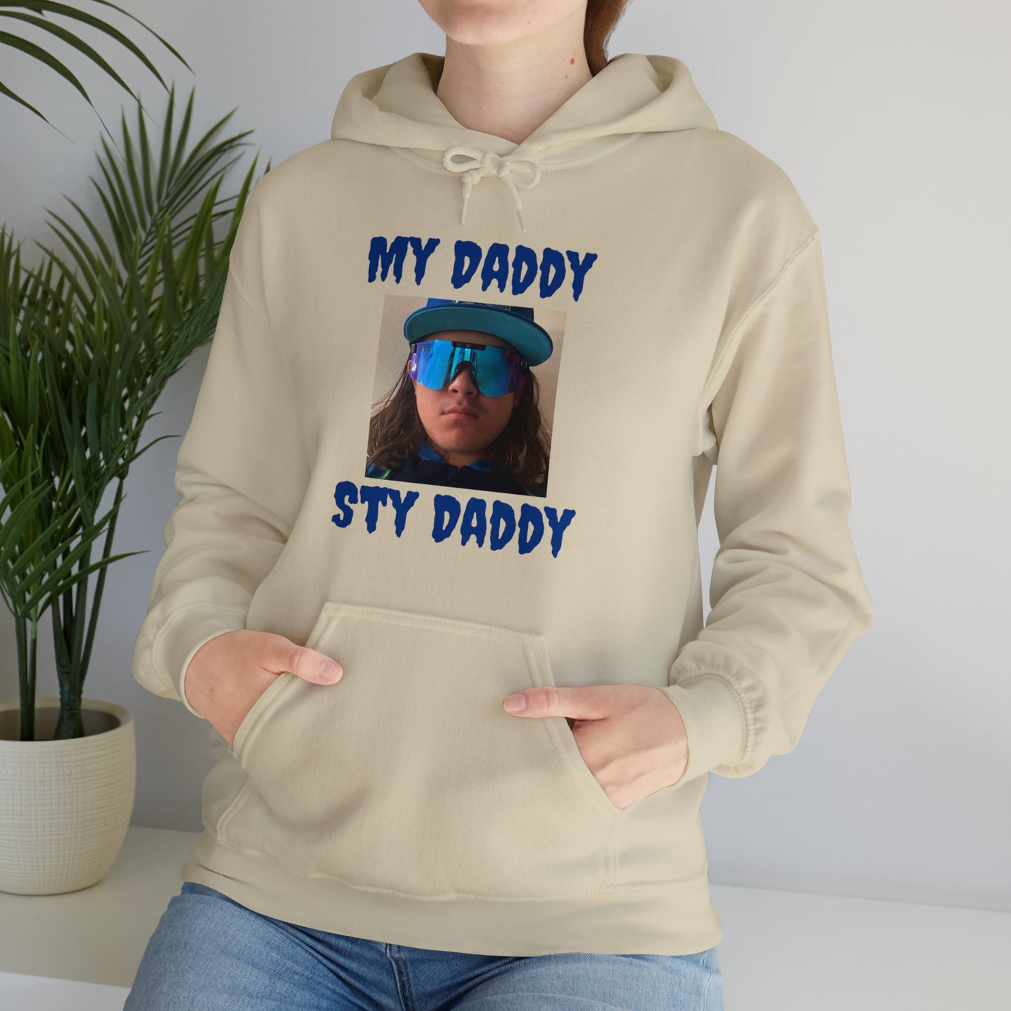 Creepster Text Sty Daddy Hoodie