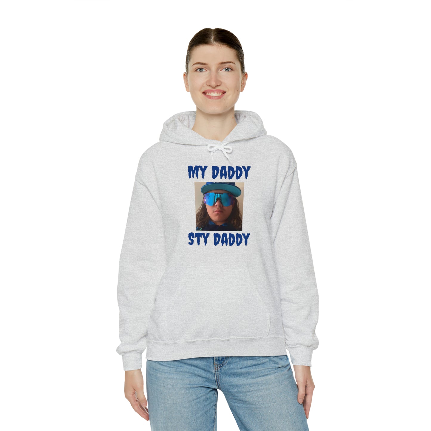 Creepster Text Sty Daddy Hoodie