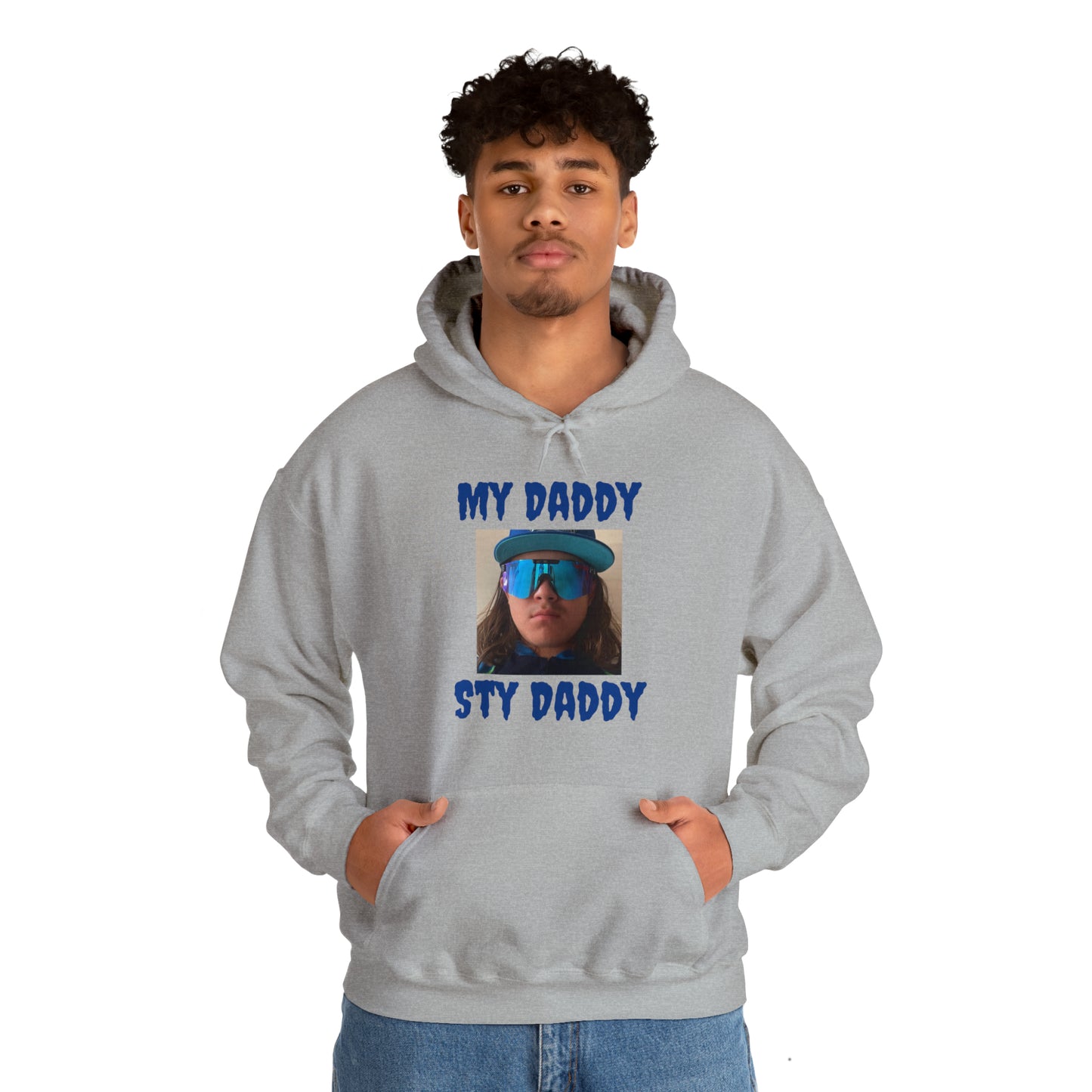 Creepster Text Sty Daddy Hoodie