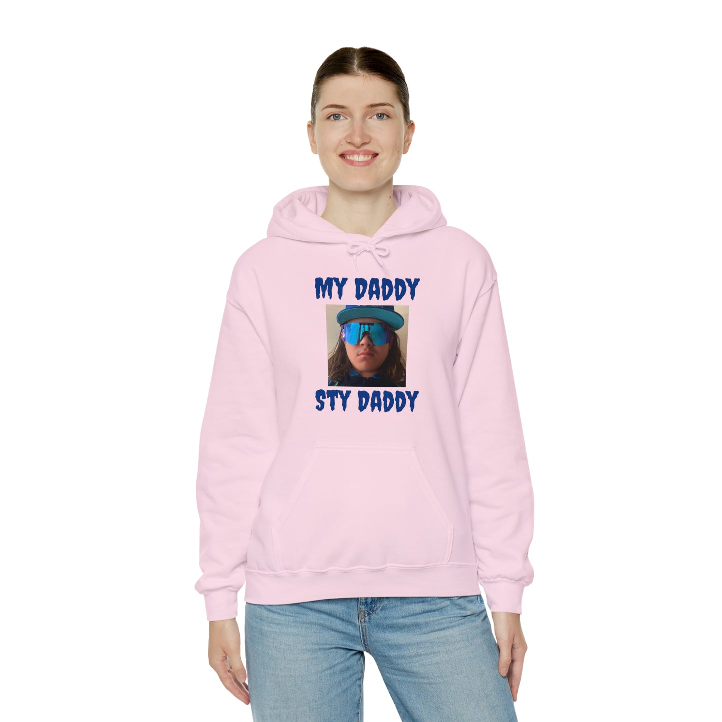 Creepster Text Sty Daddy Hoodie
