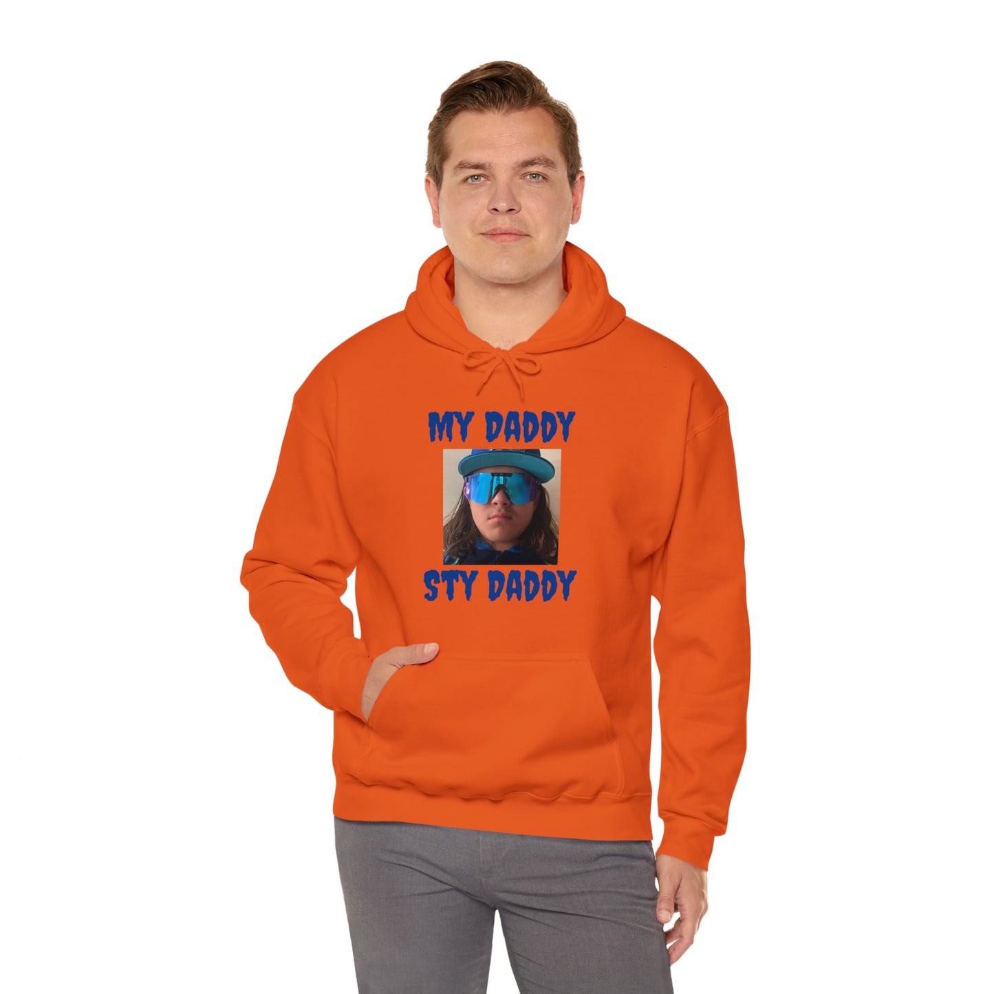 Creepster Text Sty Daddy Hoodie