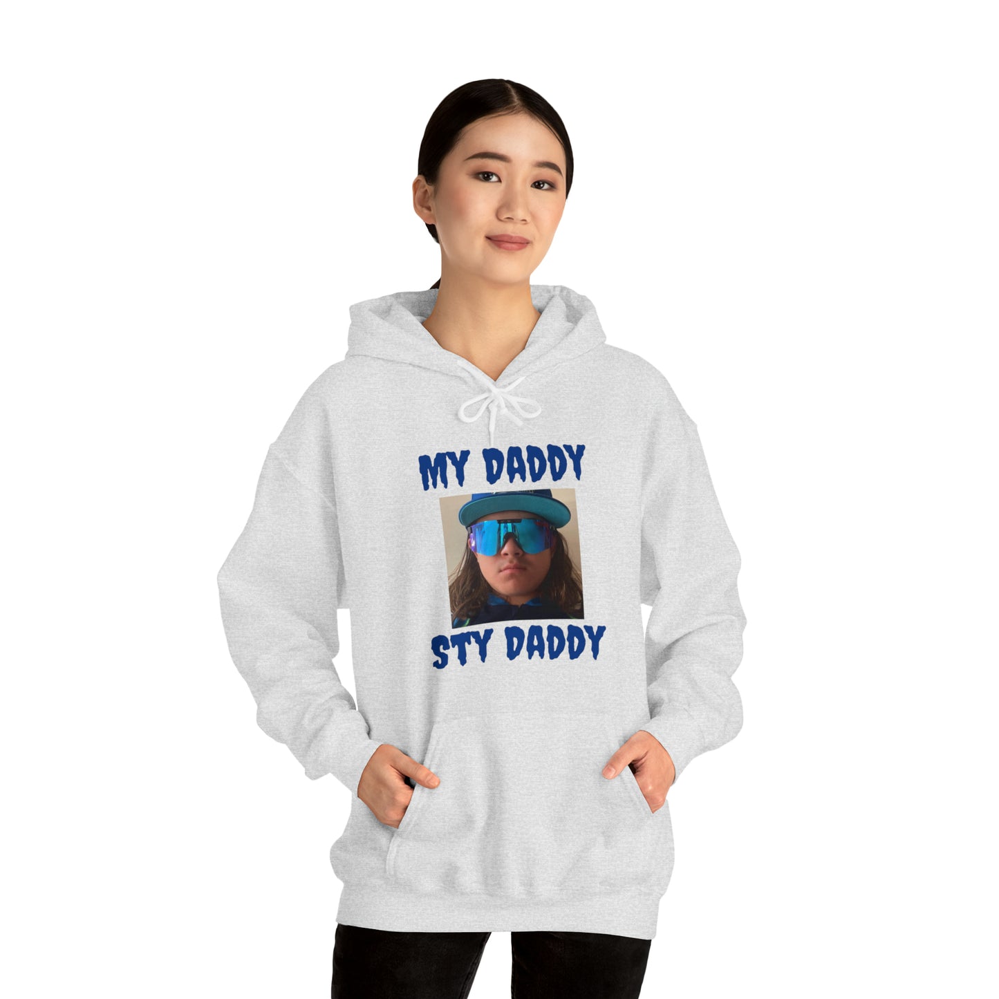 Creepster Text Sty Daddy Hoodie