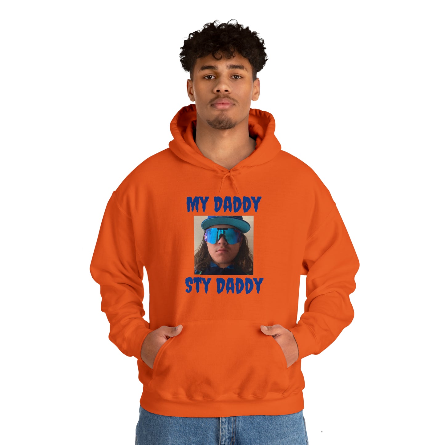 Creepster Text Sty Daddy Hoodie