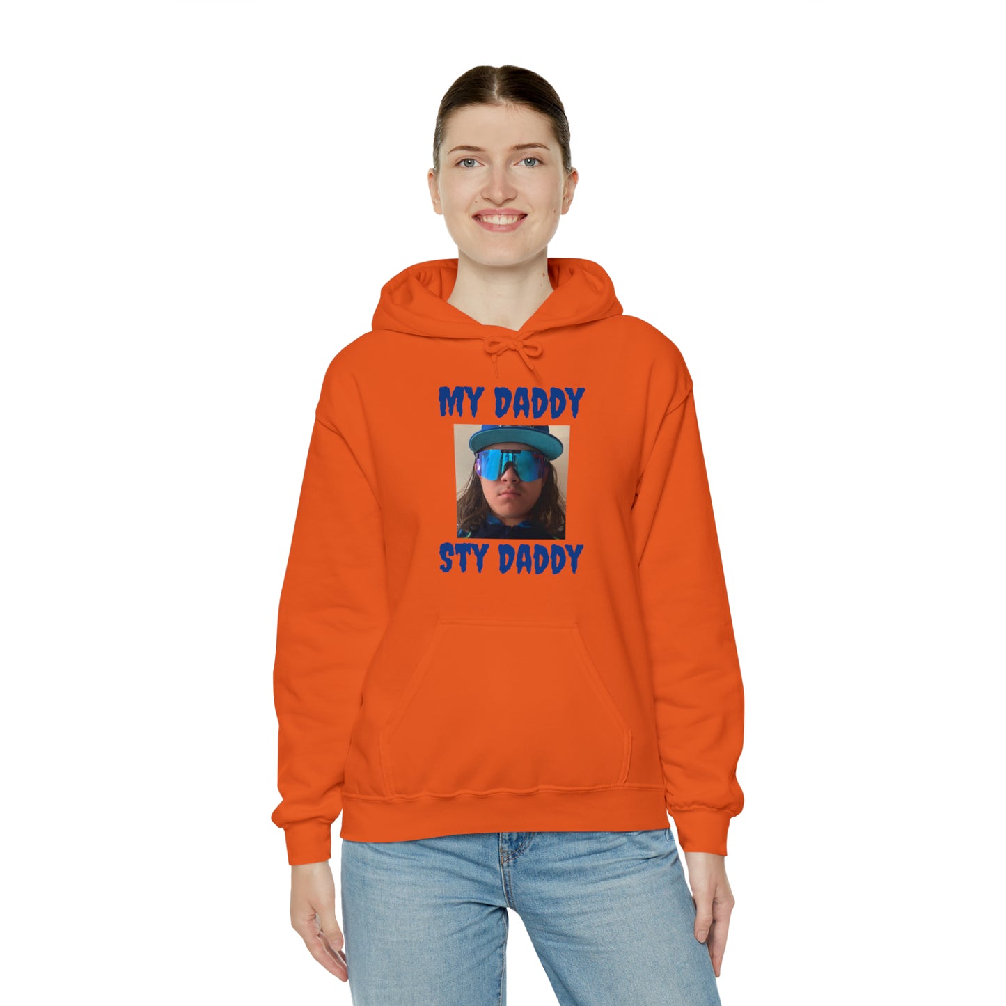 Creepster Text Sty Daddy Hoodie